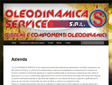 Tablet Screenshot of oleodinamicaservice.com